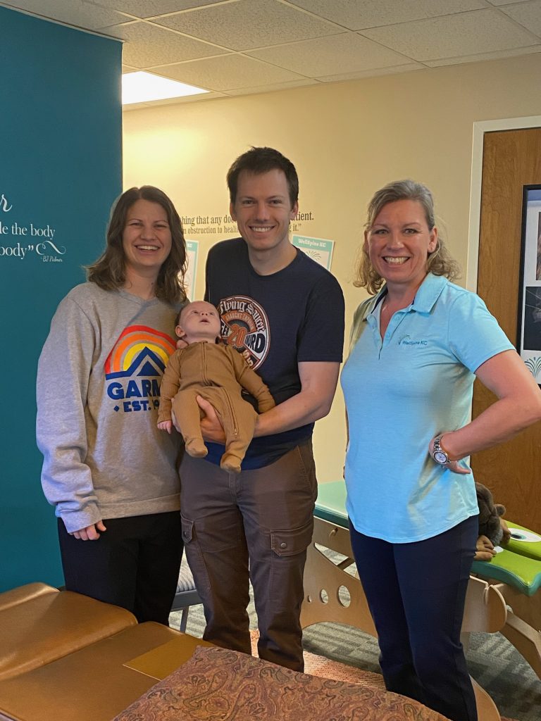 patients with young baby and Dr. Liisa